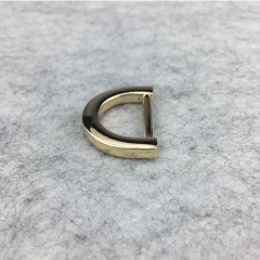 20mm Light Gold Flat D ring