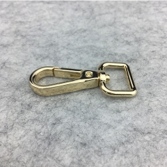 Bag Fitting Square Snap Hook for Leather Strap