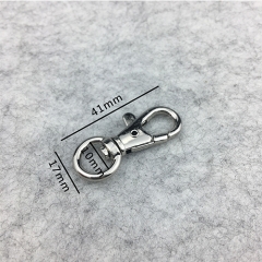 10mm Metal Swivel Lobster Snap Hook For Handbags