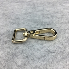 Bag Fitting Square Snap Hook for Leather Strap