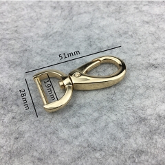 Metal Swivel Hook with Strong D Ring
