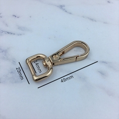 Eco-Friendly Light Gold Snap Hook