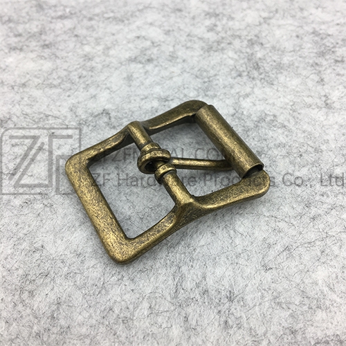 Bronze Center Bar Pin Buckle For Handbags