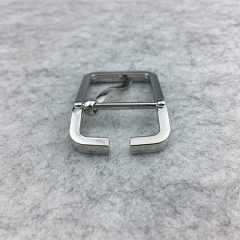 25mm Mid Bar Pin Buckle in Nickel