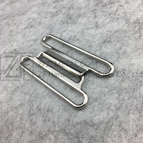 Garment Accessories Metal Folding Slider Adjuster Buckle
