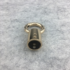 Metal Cord Cap End Stopper Snap O Ring