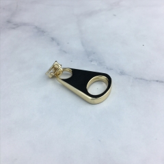 No.3 Metal Zipper Slider Bag Zipper Puller For Metal Zipper