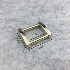 High Quality Metal Frame Strap Slides Square Buckles