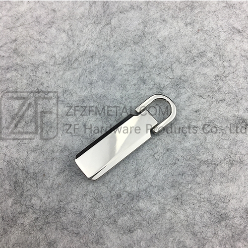 Eco-friendly Zinc Genuine Leather Zip Puller For Purse Zipper