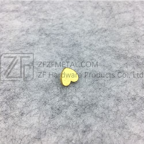 10mm Golden Heart Shape Bag Rivets Various Rivets Designs for Bags