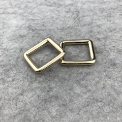 Metal Square Buckle Rings for Bag Belt Loop Strap