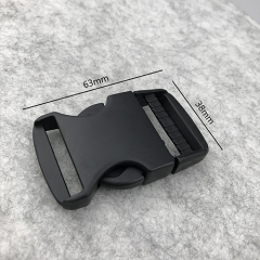 Zinc Alloy and Plastic Material Quick Release Buckles