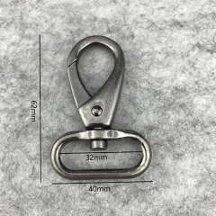 Bag Hardware Thicker Swiveling Snap Hook in Different Sizes