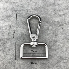 Custom plating clasp snap hook accessories hardware