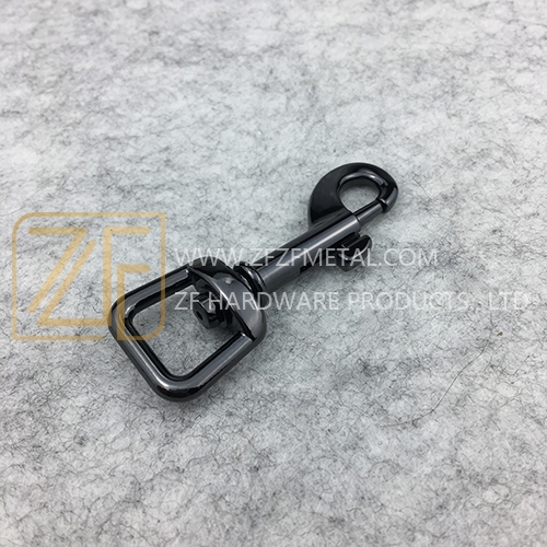 18/21/25MM Different Sizes Solid Spring Snap Hook in Gun Metal