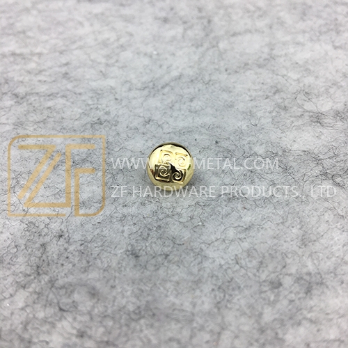 Customized Logo Golden Bag Rivet Screw Rivets