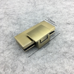 Metal Rectangle Clip Locks for Women Bags Men Bags