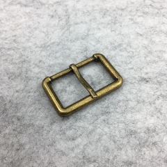 35mm Bronze Finishes Single Square Pin Buckles for Bag Accessories