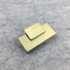 Metal Rectangle Clip Locks for Women Bags Men Bags