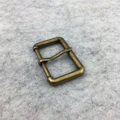 35mm Bronze Finishes Single Square Pin Buckles for Bag Accessories