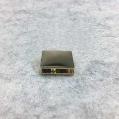 Metal Screwed Clip Decorative Zinc alloy Edge on Pockets