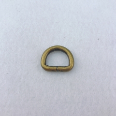 5/8 Inch Metal Antique Brass Handbag Hardware Wire Buckle