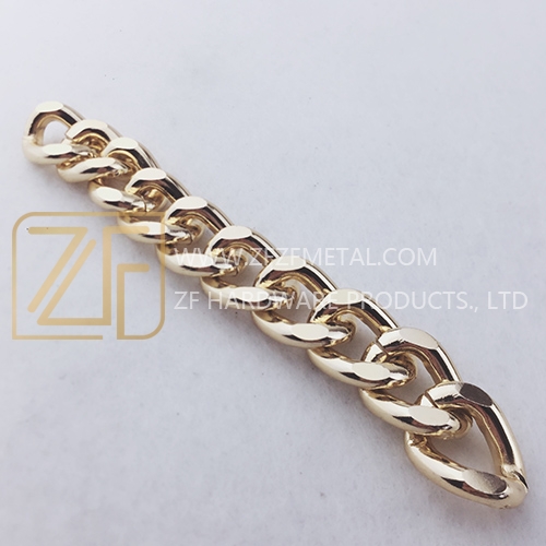 19*15mm Fashion Hardware Bag Accessories Aluminum Chain