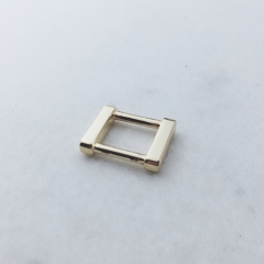 15mm Fashion Light Gold Ring Buckle Square Ring for Belt /Bag Fitting/Accessories