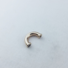 27mm Newly Fashion Hardware Big Metal Bridge for Bag Side Fitting