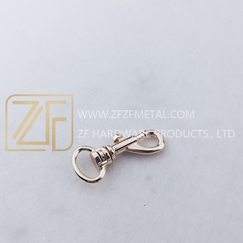 13mm Fashion Light Gold Metal Hook Dog Hook Snap Hook