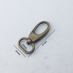 19mm Zinc Alloy New Products Fitting Metal Dog Hook