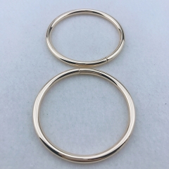 64mm Zinc Alloy O ring For Bag Fitting