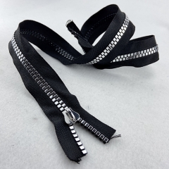 8# Fashion New Design Square Metal Zipper