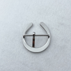 32mm Fashion Leather Accessories Half-Ring Pin Buckle for Belt