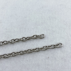 9*6mm Fashion Bag Accessories Iron Chain for Handbag