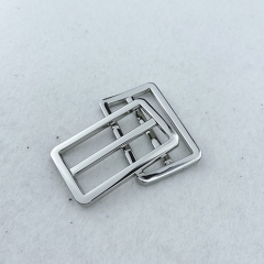 38mm Nickel Adjuster Buckle For Leather Belt