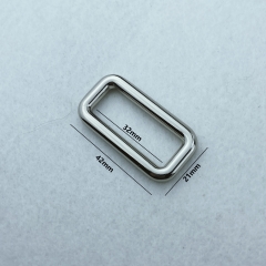 32mm Fashion Square Ring Buckle For Bag Accessories