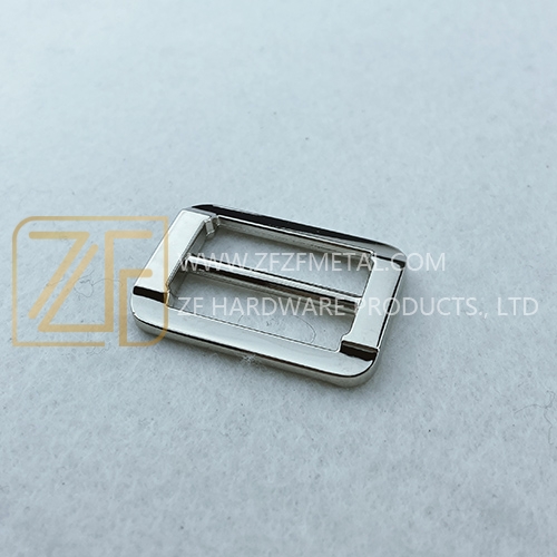 27mm Factory Custom Nickel Adjuster Buckle for Shoulder strap