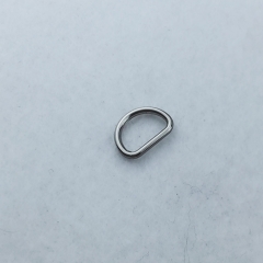 11mm Fashion Mini Nickel D Ring For Bag Accessories