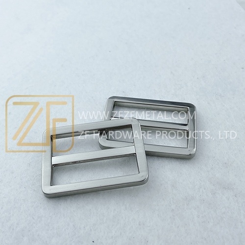 32mm Pearl Nickle Adjuster Buckle For Shoulder straps