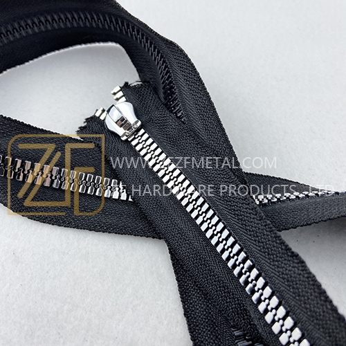 10# Newly Custom Tooth Type Metal Zipper For Garment/Bag