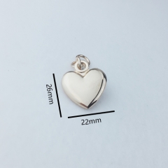 Custom Heart-shaped Decorative Zipper Puller