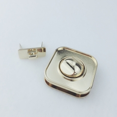 35mm Fashion Round Square Twist Lock