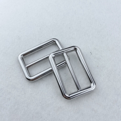38mm Fashion Nickel Adjuster Buckle for Leather Straps