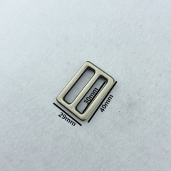 30mm Brushed Anti-Brass Fashion Adjusted Buckle