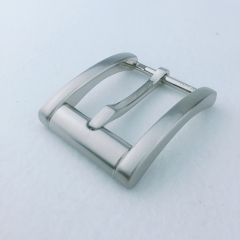 Zinc Alloy Big Nickel Pin Buckle For Leather Belt