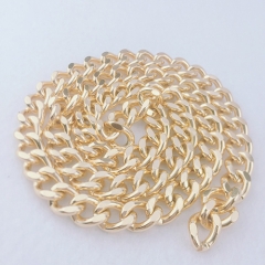 14*10mm Custom Fashion Bag Accessories Metal Iron Chain