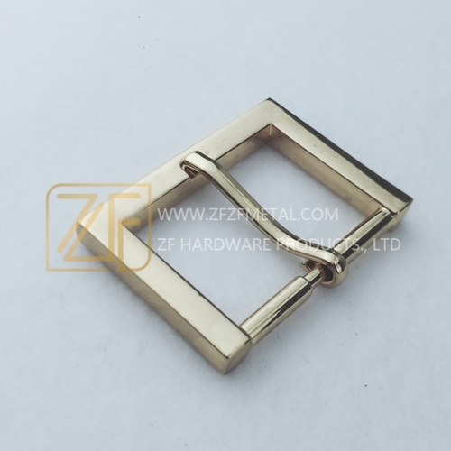 32mm Pearl Gold High Quality Square Pin Buckle