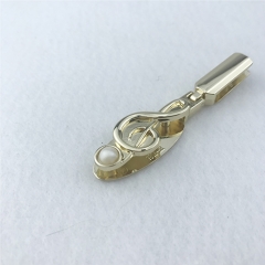 Note-Shape Pearl Diamond Decorative Edge Clip