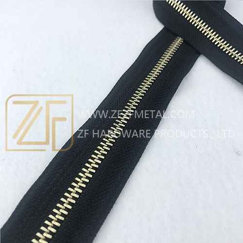 No.5 High-End Hardware Metal Two Way Zipper